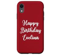 Buon Compleanno Evelina Custodia per iPhone XR