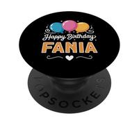 Buon compleanno Fania PopSockets PopGrip Adesivo