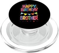 Buon compleanno fratello è il compleanno di mio fratello PopSockets PopGrip per MagSafe