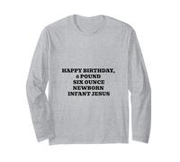 Buon Compleanno, Gesù Bambino Maglia a Manica