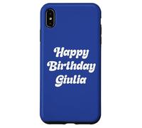 Buon Compleanno Giulia Custodia per iPhone XS Max