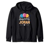 Buon Compleanno Jonah Felpa con Cappuccio