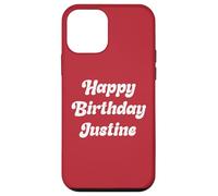 Buon Compleanno Justine Custodia per iPhone 12 mini