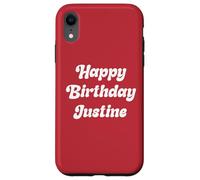 Buon Compleanno Justine Custodia per iPhone XR
