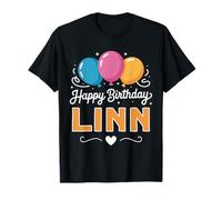 Buon Compleanno Linn Maglietta