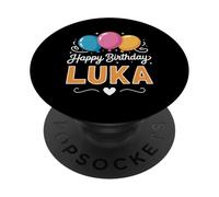 Buon compleanno Luka PopSockets PopGrip Adesivo