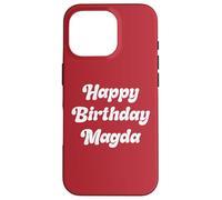 Buon Compleanno Magda Custodia per iPhone 16 Pro