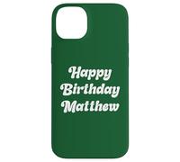 Buon Compleanno Matthew Custodia per iPhone 14 Plus