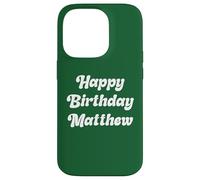 Buon Compleanno Matthew Custodia per iPhone 14 Pro