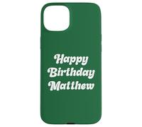 Buon Compleanno Matthew Custodia per iPhone 15 Plus