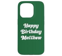 Buon Compleanno Matthew Custodia per iPhone 15 Pro