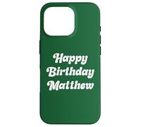 Buon Compleanno Matthew Custodia per iPhone 16 Pro