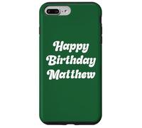 Buon Compleanno Matthew Custodia per iPhone 7 Plus/8 Plus