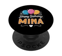 Buon compleanno Mina PopSockets PopGrip Adesivo