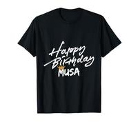 Buon Compleanno Musa Tees per la Festa Maglietta