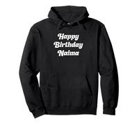Buon Compleanno Naima Felpa con Cappuccio