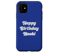 Buon Compleanno Naoki Custodia per iPhone 11