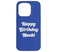 Buon Compleanno Naoki Custodia per iPhone 15 Pro