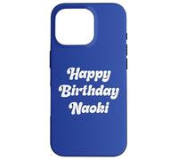Buon Compleanno Naoki Custodia per iPhone 16 Pro