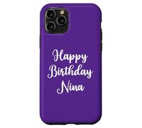 Buon Compleanno Nina Custodia per iPhone 11 Pro