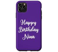 Buon Compleanno Nina Custodia per iPhone 11 Pro Max