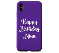 Buon Compleanno Nina Custodia per iPhone XS Max