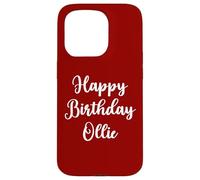 Buon Compleanno Ollie Custodia per iPhone 15 Pro