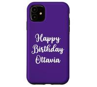 Buon Compleanno Ottavia Custodia per iPhone 11
