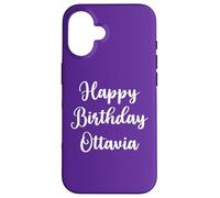 Buon Compleanno Ottavia Custodia per iPhone 16