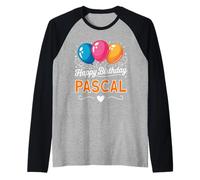 Buon Compleanno Pascal Maglia con Maniche Raglan