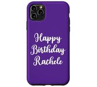 Buon Compleanno Rachele Custodia per iPhone 11 Pro Max