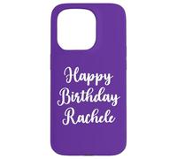 Buon Compleanno Rachele Custodia per iPhone 15 Pro