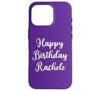 Buon Compleanno Rachele Custodia per iPhone 16 Pro