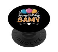 Buon compleanno Samy PopSockets PopGrip Adesivo