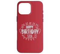 Buon Compleanno Sira Custodia per iPhone 16 Pro Max