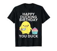 Buon compleanno You Duck Funny Maglietta