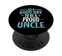 Buon giorno per essere uno zio orgoglioso dicendo PopSockets PopGrip Adesivo