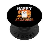Buon Halloween, cane fantasma PopSockets PopGrip Adesivo