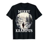 Buon Krampus Kramperl | Costume da Babbo Natale Krampus Maglietta