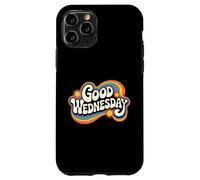 Buon mercoledì retrò Groovy vibrazioni positive Vintage anni '60 Custodia per iPhone 11 Pro