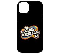 Buon mercoledì retrò Groovy vibrazioni positive Vintage anni '60 Custodia per iPhone 14 Plus
