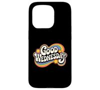 Buon mercoledì retrò Groovy vibrazioni positive Vintage anni '60 Custodia per iPhone 15 Pro