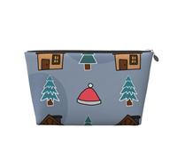 Buon Natale Albero di Natale, Borsa da toilette Borsa per trucco Borsa per cosmetici Borsa da toilette da viaggio portatile