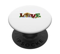 Buon Natale Amore Presepe Laurie Furnell Natale PopSockets PopGrip Adesivo