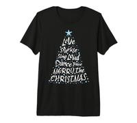 Buon Natale - Amore, Scintilla, Canta Forte, Balla Gratis Maglietta Premium