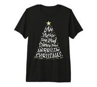 Buon Natale - Amore, Scintilla, Canta Forte, Balla Gratis Maglietta Premium