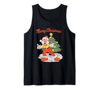 Buon Natale Babbo Natale Vintage Holiday Cheer Canotta