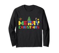 Buon Natale Block Building Builder Mattoni Maestro Builder Maglia a Manica