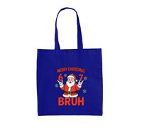 Buon Natale Bruh - Borsa In Tela - Sei Sette 6 7 Meme Brainrot Divertente Xmas