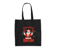 Buon Natale Bruh - Borsa In Tela - Sei Sette 6 7 Meme Brainrot Divertente Xmas